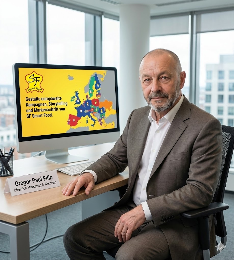 Gregor Paul Filip - Direktor Marketing & Werbung bei SF Smart Food